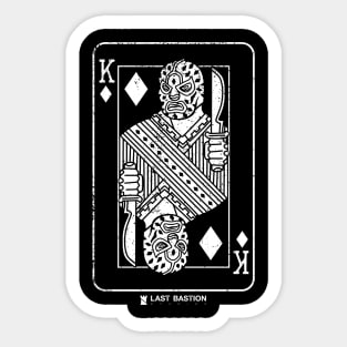 The King's Card Sticker